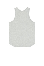 Reigning Champ Lightweight Jersey Tank Top in Heather Grey, view 2, click to view large image.