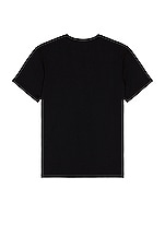 Reigning Champ 2 Pack T-Shirt in White & Black, view 3, click to view large image.