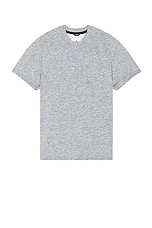 Reigning Champ Solotex Mesh T-shirt in Heather Grey, view 1, click to view large image.