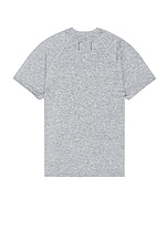 Reigning Champ Solotex Mesh T-shirt in Heather Grey, view 2, click to view large image.