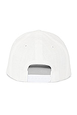 Rhude Azur Linen Hat in White, view 2, click to view large image.