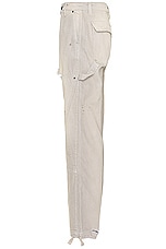 Rhude Reza Double Knee Pant in Elephant, view 4, click to view large image.