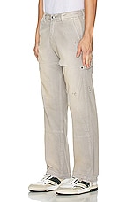 Rhude Reza Double Knee Pant in Elephant, view 6, click to view large image.