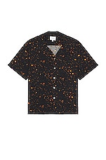 Rhude Tortoise Shirt in Black & Multi, view 1, click to view large image.