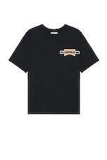 Rhude Hard To Be Humble Tee in Vintage Black, view 2, click to view large image.