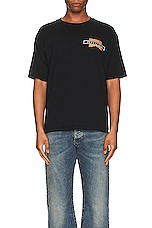 Rhude Hard To Be Humble Tee in Vintage Black, view 3, click to view large image.