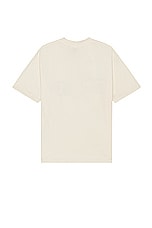 Rhude Cannes Beach Tee in Vintage White, view 2, click to view large image.