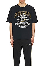 Rhude Geneve Catamaran Tee in Vintage Black, view 3, click to view large image.