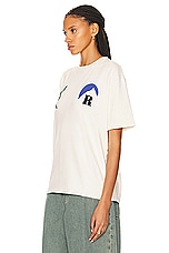 Rhude Moonlight T-Shirt in Vintage White, view 3, click to view large image.