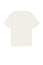 Rhude Collegiate Crest Tee in Vintage White, view 2, click to view large image.