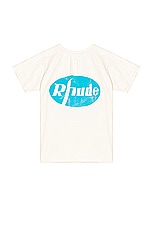 Rhude Horse Tee in White, view 2, click to view large image.