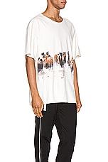 Rhude Wild Horses Tee in White, view 2, click to view large image.