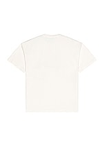 Rhude Leopard Tee 1 in White, view 2, click to view large image.