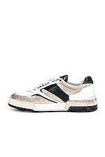 Rhude Racing Sneaker in in Olive, Tan, & White, view 5, click to view large image.