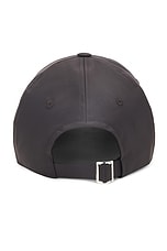 Rick Owens X Champion Baseball Cap in Black, view 2, click to view large image.