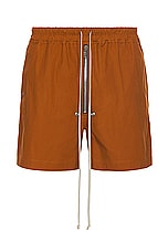 Rick Owens Bela Boxers in Clay, view 1, click to view large image.
