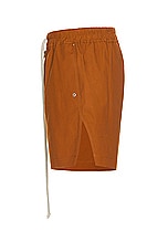 Rick Owens Bela Boxers in Clay, view 3, click to view large image.