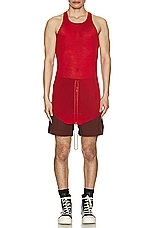 Rick Owens Bela Boxers in Henna, view 5, click to view large image.