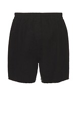 Rick Owens Long Boxers in Black & Pearl, view 2, click to view large image.