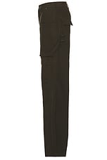 Rick Owens Stefan Cargo Pant in Forest, view 3, click to view large image.