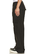 Rick Owens Stefan Cargo Pant in Forest, view 5, click to view large image.