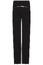 Rick Owens Bolan Banana Jeans in Black, view 2, click to view large image.
