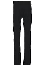 Rick Owens X Bonotto Jim Cut Denim Jean in Black, view 2, click to view large image.