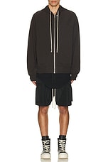 Rick Owens Windbreaker Jacket in Dark Dust, view 4, click to view large image.