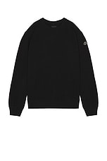 モンクレール　Rick owens ロングスリーブTシャツ　ブラック　4S293 RICK OWENS - 【25SS】 トミー ロングスリーブ カットソー 長袖