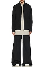 Rick Owens Brad Jacket in Black, view 4, click to view large image.
