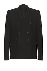 Rick Owens Jmf Blazer in Black, view 1, click to view large image.