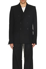 Rick Owens Jmf Blazer in Black, view 3, click to view large image.