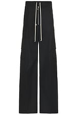 Rick Owens Cargobelas Pant in Black, view 1, click to view large image.