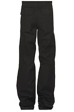 Rick Owens Dietrich Drawstring Pant in Black, view 2, click to view large image.