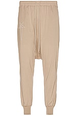RICK OWENS X CHAMPION | PRISONER DRAWSTRING NYLON&COTTON 黑 Champion x Rick Owens Black Prisoner Drawstring joggers