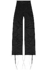 Rick Owens Dirt Cooper Trouser in Black, view 1, click to view large image.