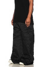 Rick Owens Dirt Cooper Trouser in Black, view 4, click to view large image.