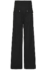 Rick Owens Wide Bela Pant in Black, view 2, click to view large image.
