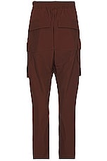 Rick Owens Long Cargo Pant in Henna, view 2, click to view large image.