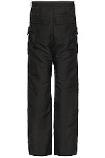Rick Owens Stefan Cargo Pant in Black, view 2, click to view large image.