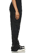 Rick Owens Stefan Cargo Pant in Black, view 5, click to view large image.