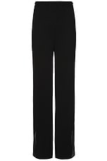 Rick Owens Lido Track Pant in Black, view 2, click to view large image.