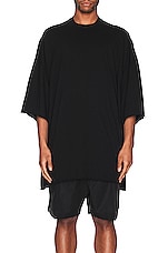 Rick Owens Tommy T-shirt in Black, view 3, click to view large image.