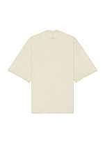 Rick Owens Tommy T-shirt in Pearl, view 1, click to view large image.