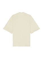 Rick Owens Tommy T-shirt in Pearl, view 2, click to view large image.