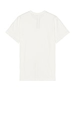 Rick Owens Short Level T in Milk, view 2, click to view large image.