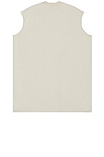 Rick Owens Tarp T in Pearl, view 2, click to view large image.