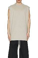 Rick Owens Tarp T in Pearl, view 3, click to view large image.