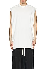 Rick Owens Tarp T in Milk, view 3, click to view large image.