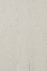 Rick Owens Splintered Tarp T in Pearl, view 3, click to view large image.
